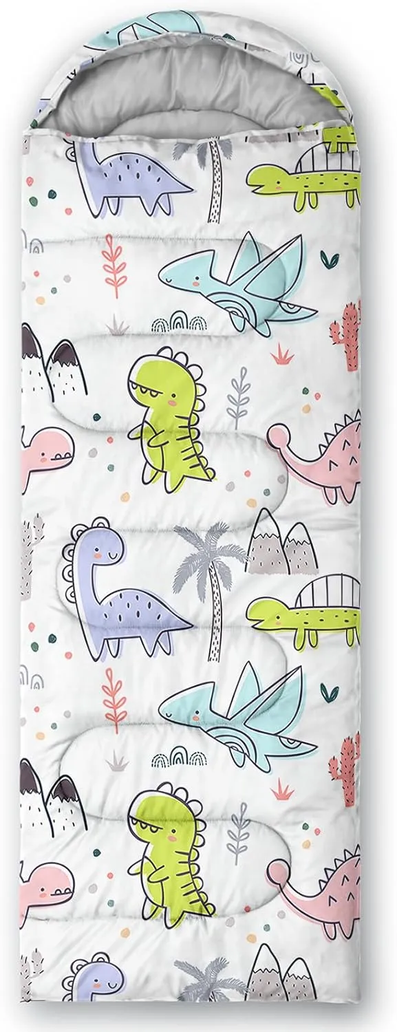 Camping Sleeping Bags,Mermaid Horse Butterfly Starry Sky 3 Season Warm & Cool Weather,Lightweight,Waterproof Sleeping Bags for Adults & Kids,Traveling,and Outdoors,Camping Gear Equipment