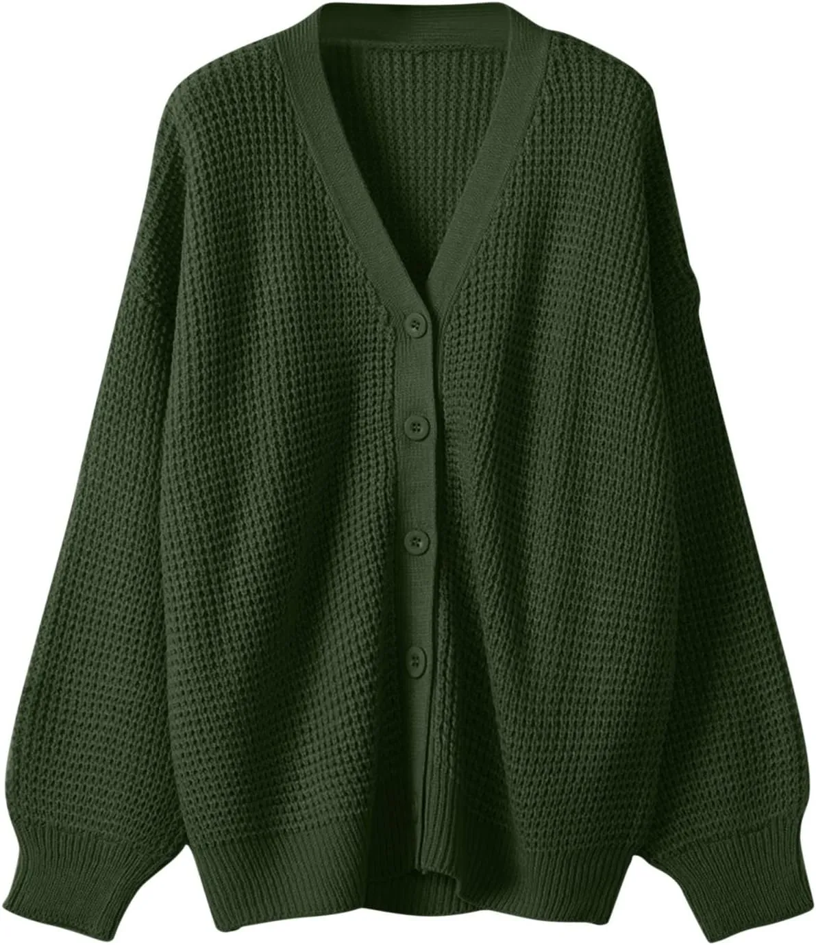 Cardigans for Women Loose Coat Button Down Long Sleeve Oversized Knit Cardigans Casual Soft Drape Fall Cardigan