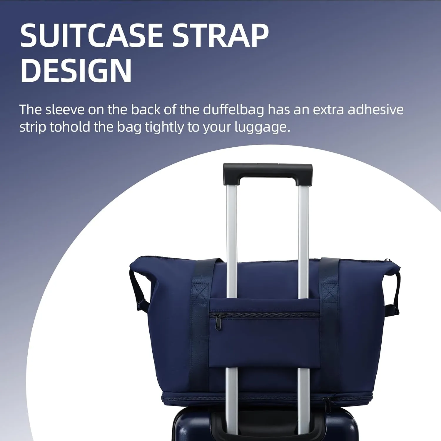 Carry On Luggage Set 3 Piece Hard Shell Suitcases Front Opening with TSA Lock Spinner Wheels (Dark blue, 3 piece set)
