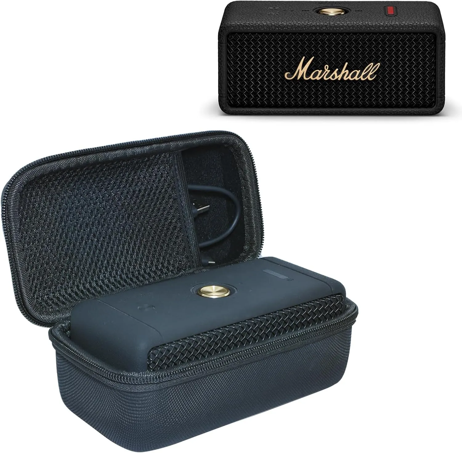 Case for Marshall Emberton III/Emberton II Portable Bluetooth Speaker, Black(Only Case)