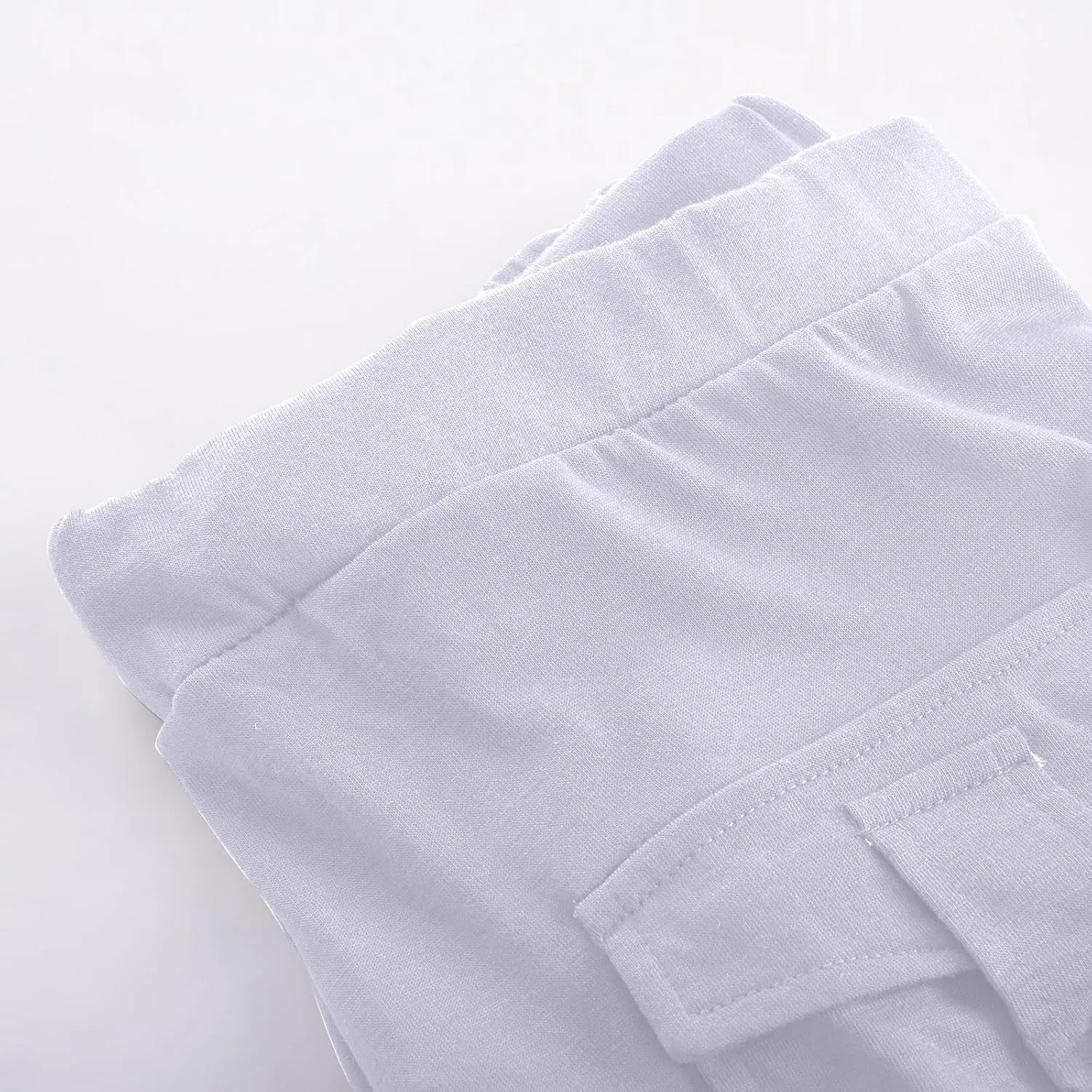 Ceboyel Womens Wide Leg Cargo Pants High Waist Pockets Jogger Pants Drawstring Relaxed Fit Cargo Pants Ladies Lounge Pants