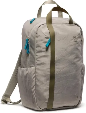 Chrome Industries Highline Backpack – Travel Bag for Men and Women with Plush Shoulder Straps, Recycled Materials, Laptop Sleeve – Sage
