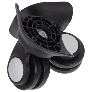 Ciieeo 1 Pair Travel Luggage Wheels Replacement Swivel Small Caster Wheels for Suitcases Universally Compatible Smooth Rolling Upgrade for Easy