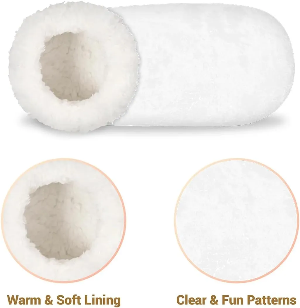 Closed Back Slippers for Women Men Cozy Warm House Slippers Indoor Outdoor House Shoes
