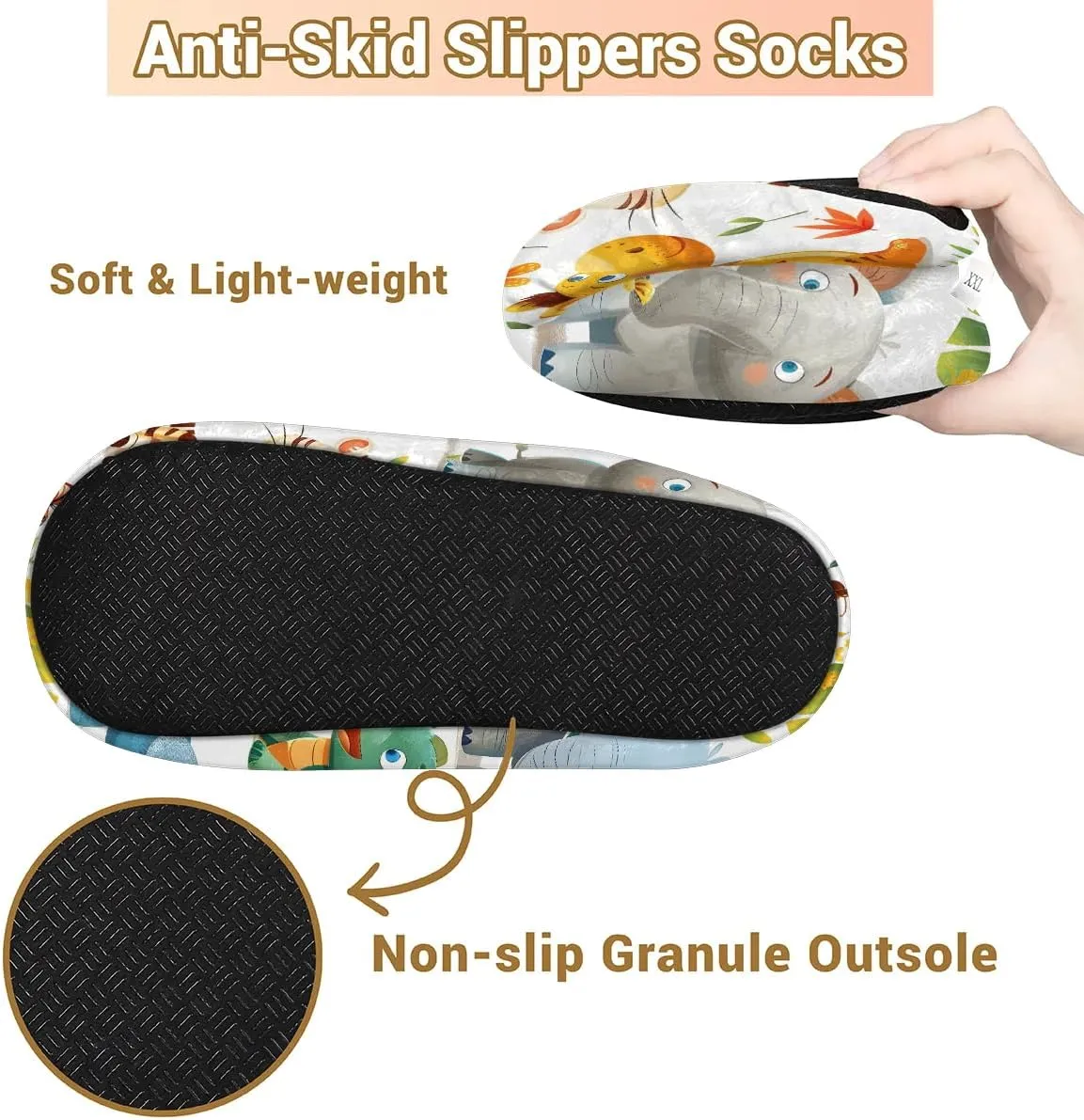 Closed Back Slippers for Women Men Cozy Warm House Slippers Indoor Outdoor House Shoes