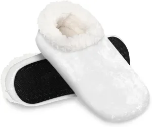 Closed Back Slippers for Women Men Cozy Warm House Slippers Indoor Outdoor House Shoes