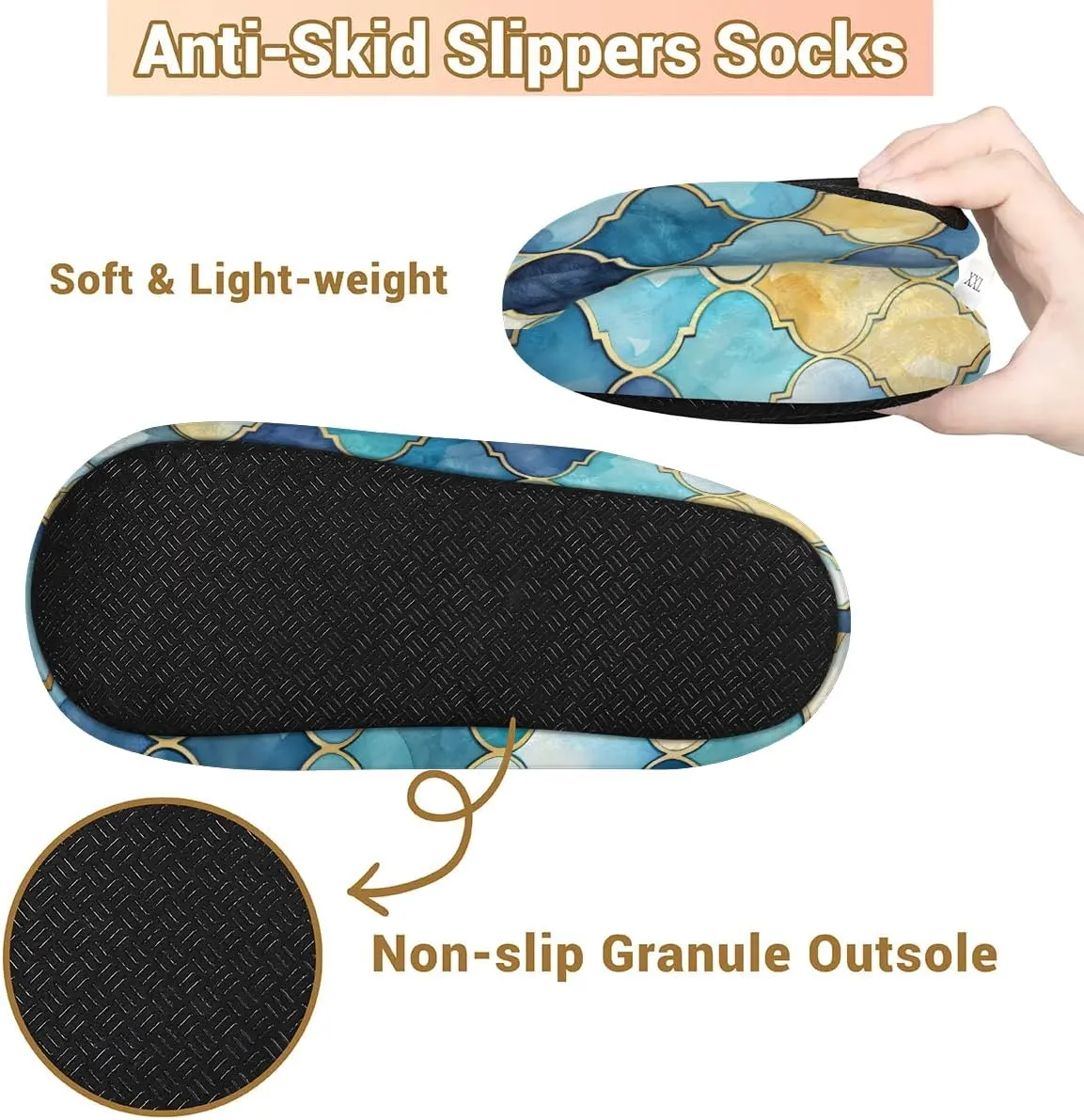 Closed Back Slippers for Women Men Cozy Warm House Slippers Indoor Outdoor House Shoes