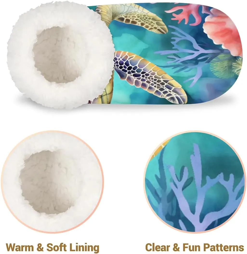 Closed Back Slippers for Women Men Cozy Warm House Slippers Indoor Outdoor House Shoes