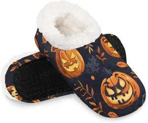 Closed Back Slippers for Women Men Cozy Warm House Slippers Indoor Outdoor House Shoes