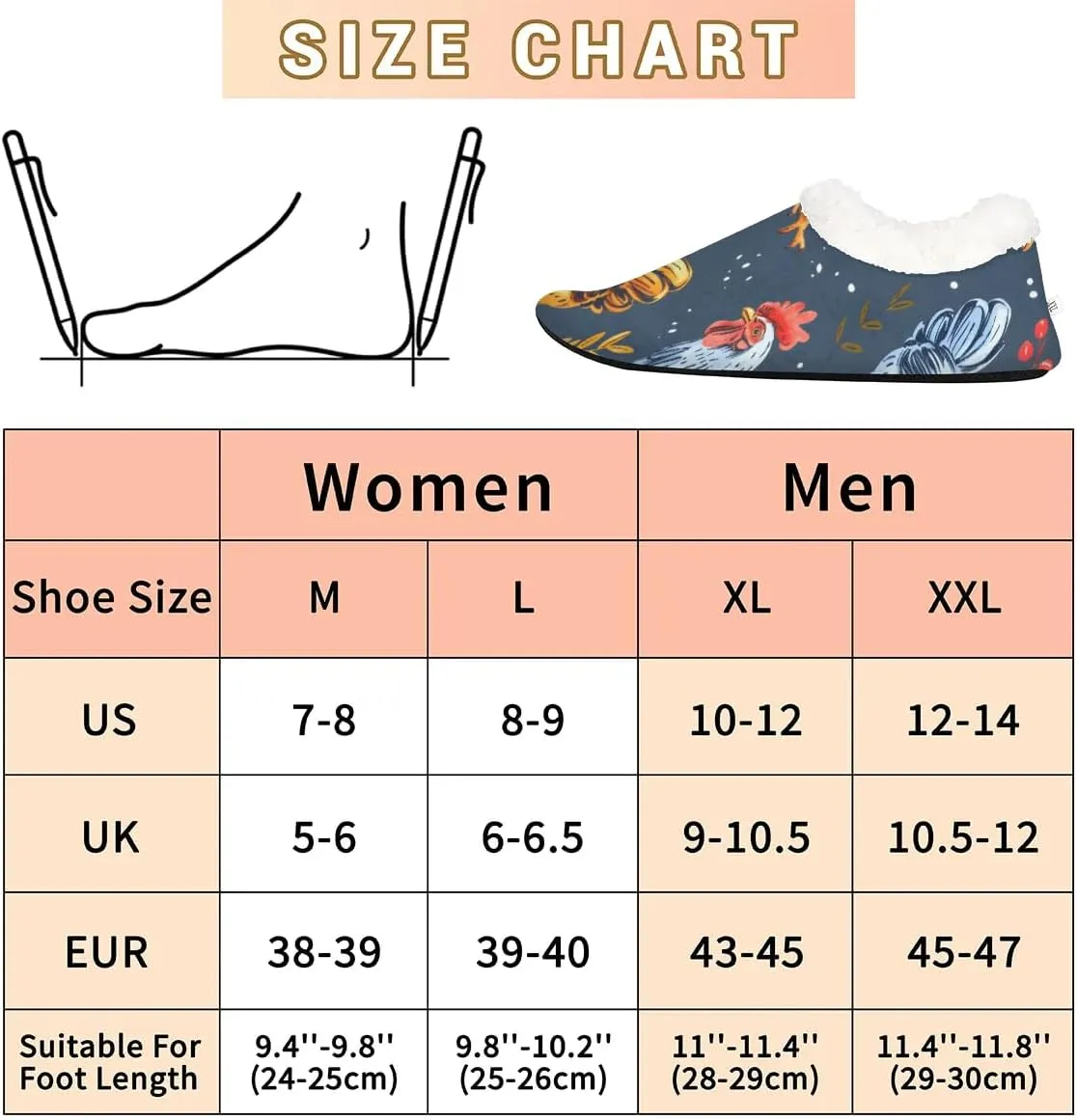 Closed Back Slippers for Women Men Cozy Warm House Slippers Indoor Outdoor House Shoes