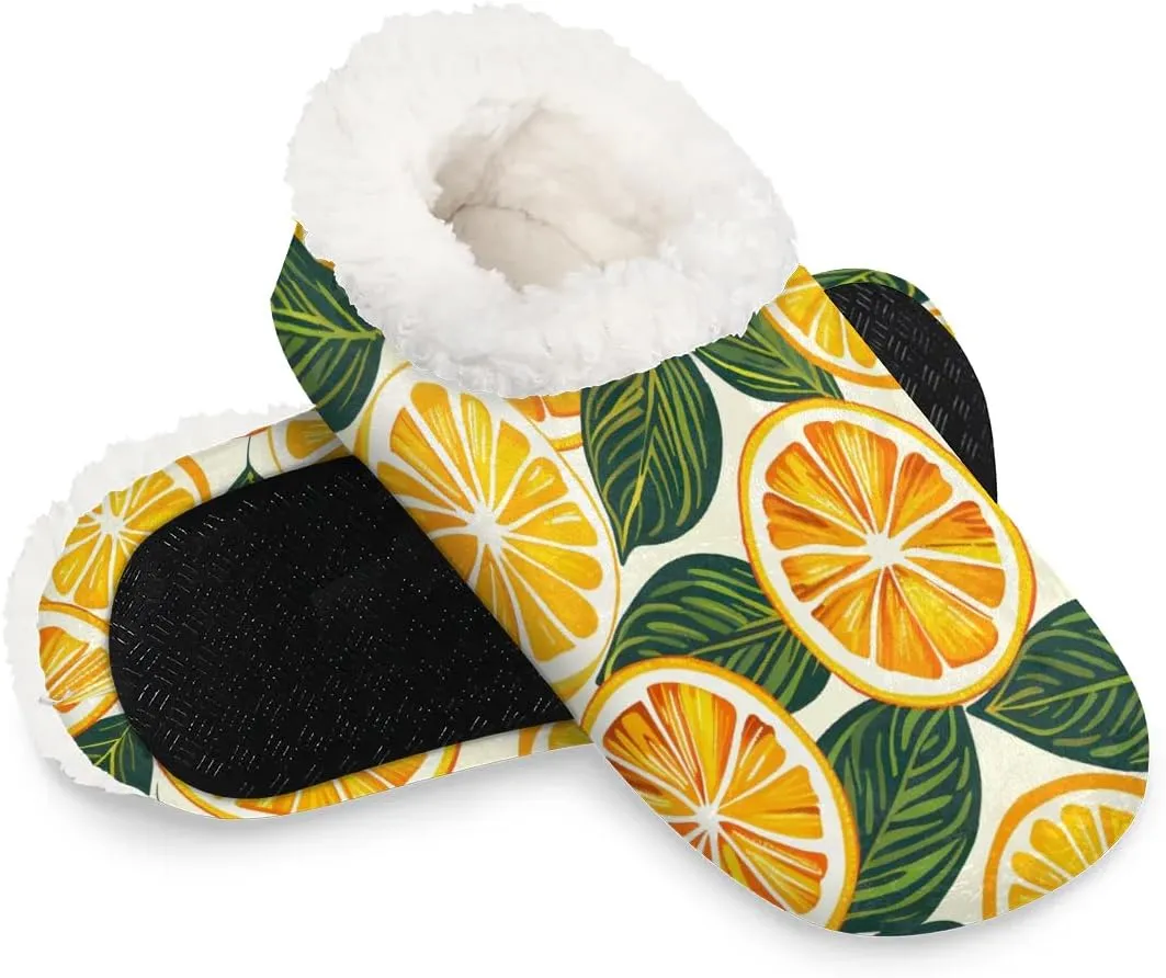 Closed Back Slippers for Women Men Cozy Warm House Slippers Indoor Outdoor House Shoes