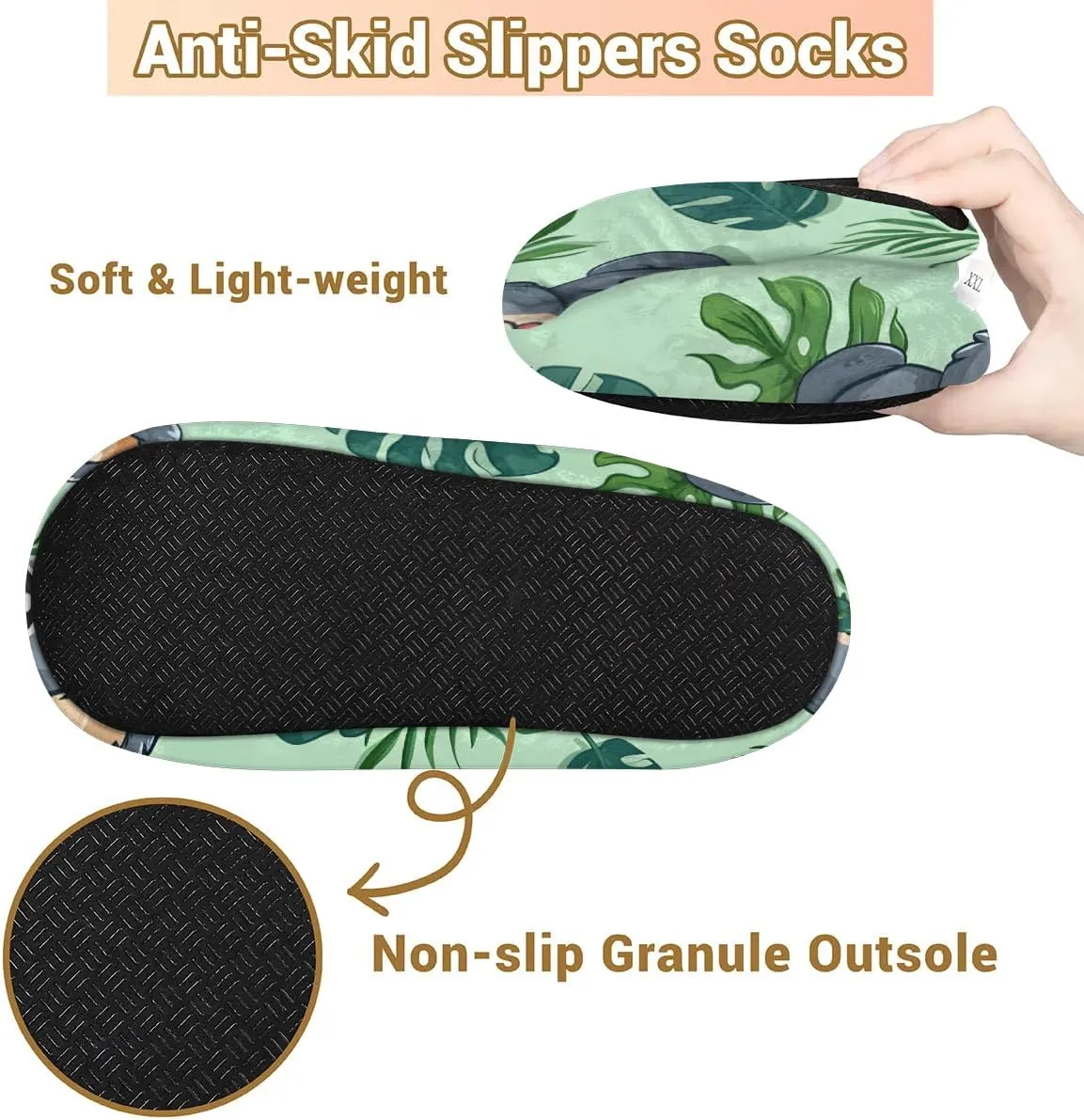 Closed Back Slippers for Women Men Cozy Warm House Slippers Indoor Outdoor House Shoes