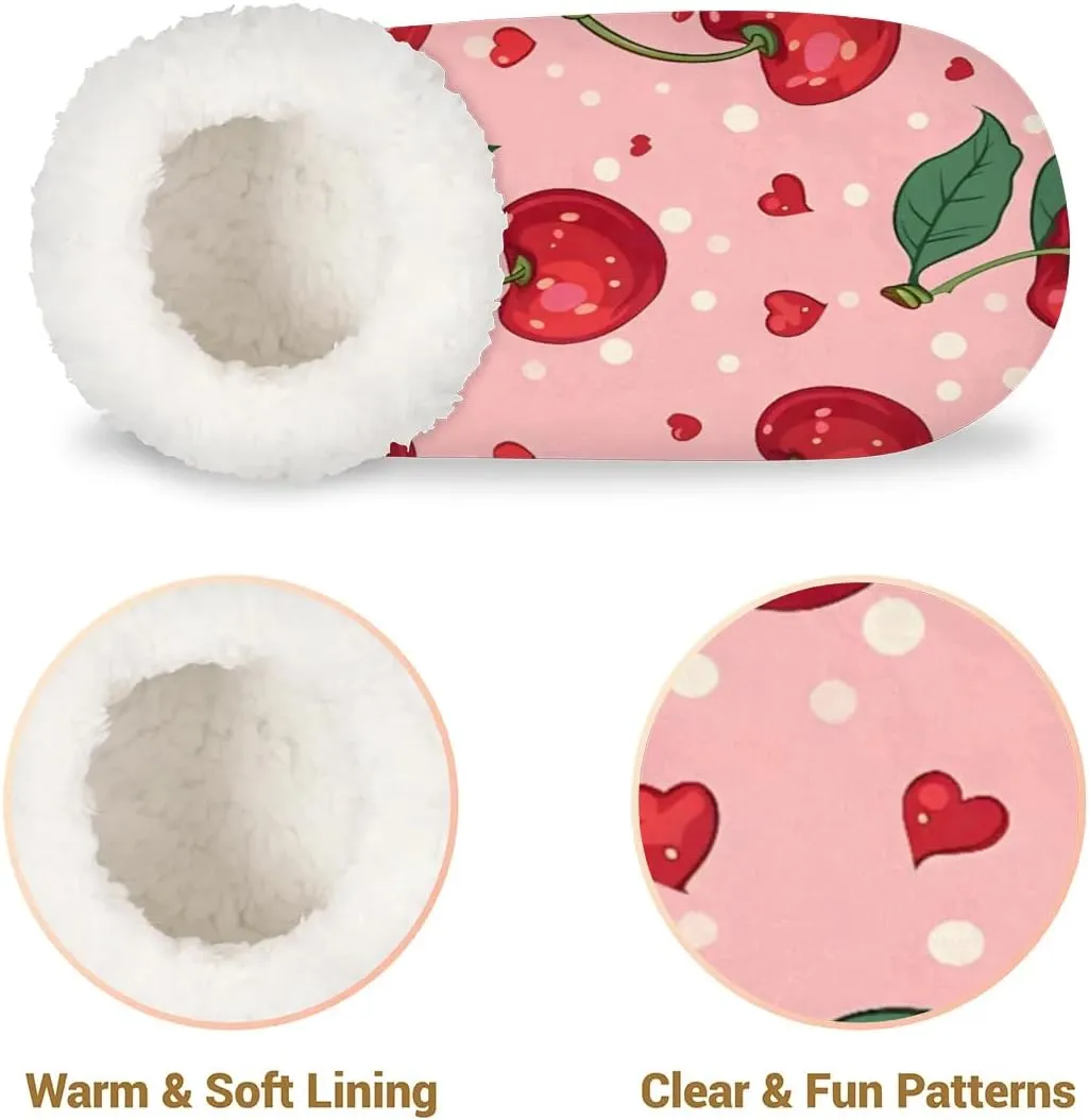 Closed Back Slippers for Women Men Cozy Warm House Slippers Indoor Outdoor House Shoes