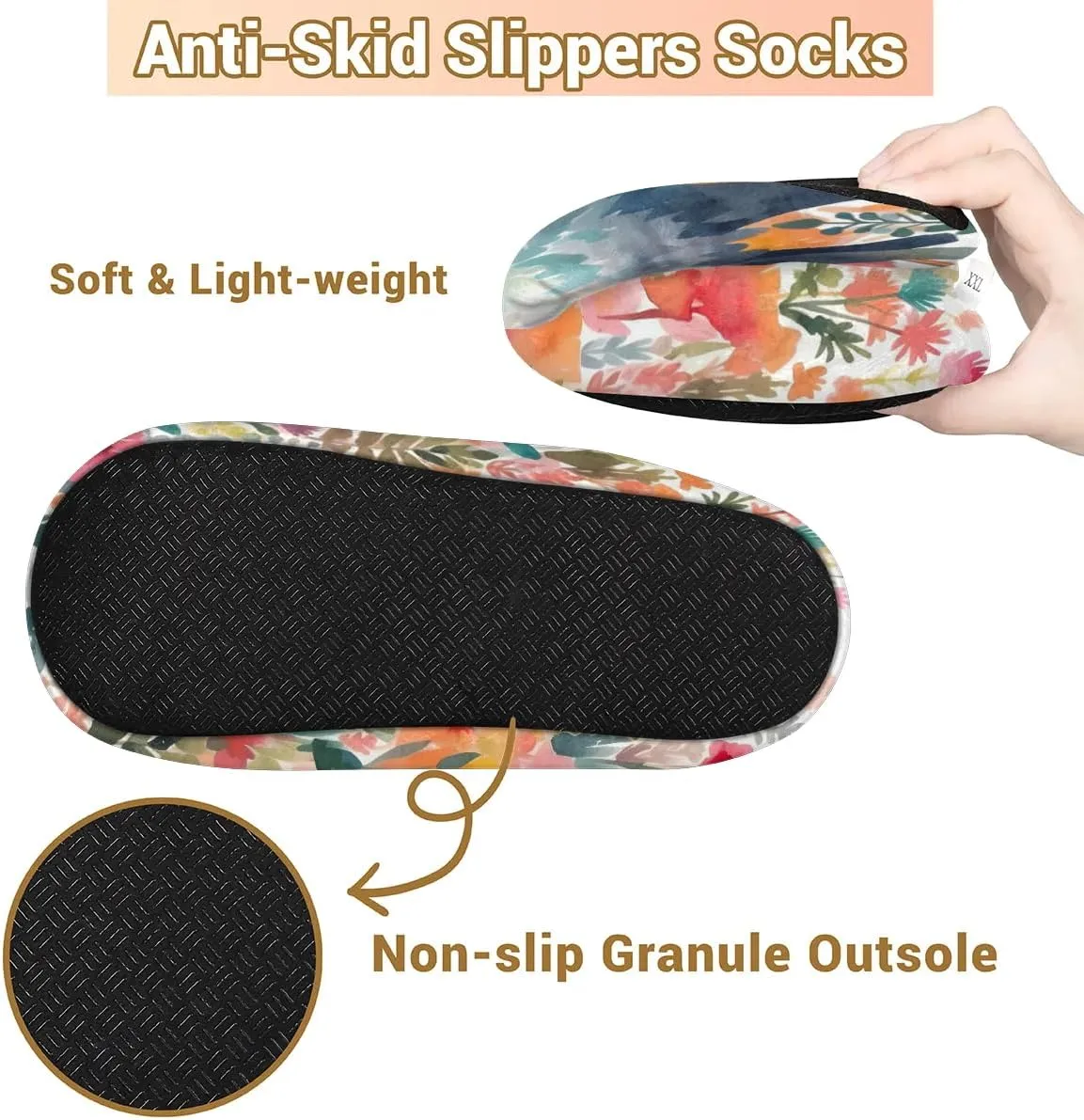 Closed Back Slippers for Women Men Cozy Warm House Slippers Indoor Outdoor House Shoes