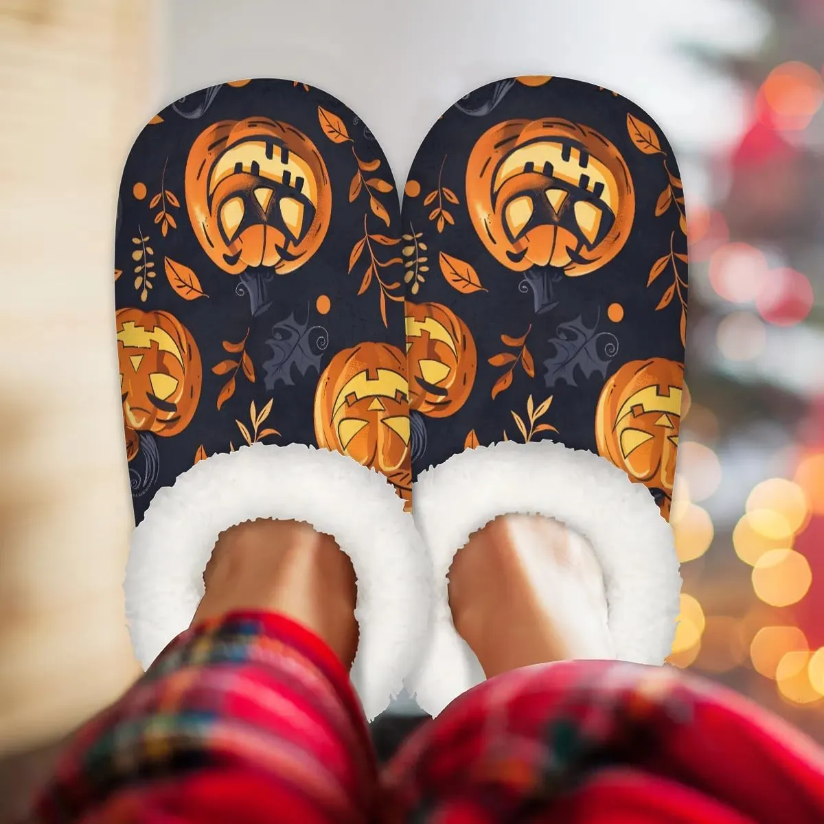 Closed Back Slippers for Women Men Cozy Warm House Slippers Indoor Outdoor House Shoes