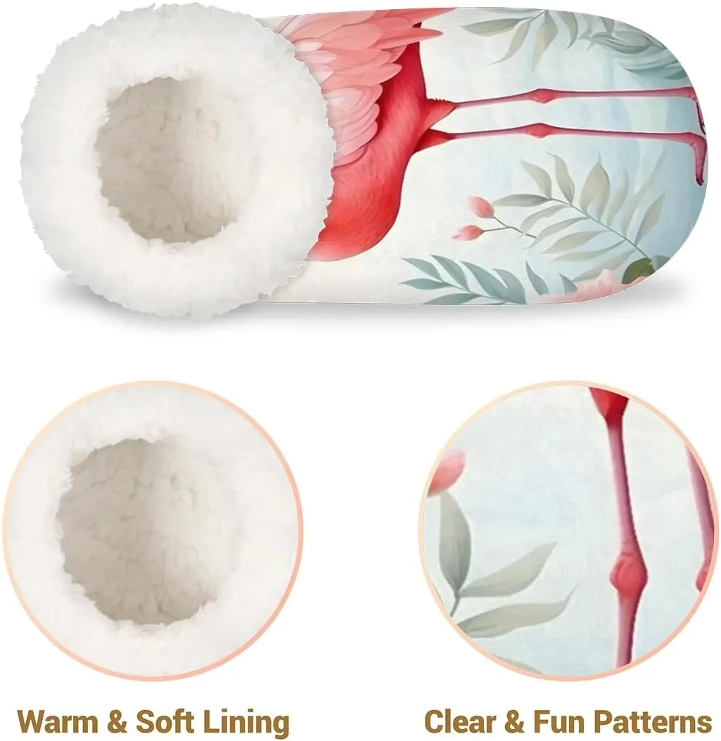 Closed Back Slippers for Women Men Cozy Warm House Slippers Indoor Outdoor House Shoes