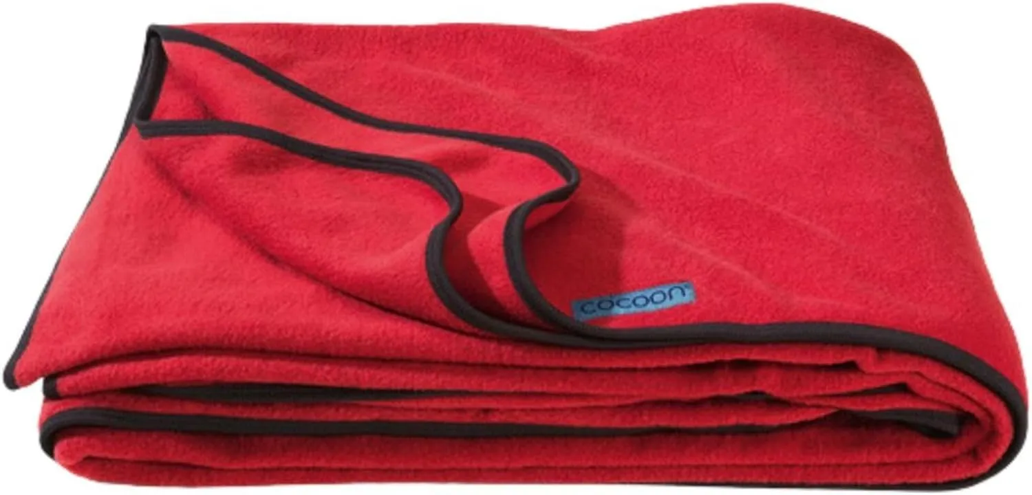 COCOON- Premium - Travel Fleece Blanket - Cozy, Soft, Warm, Lightweight - Regular 79" x 63"