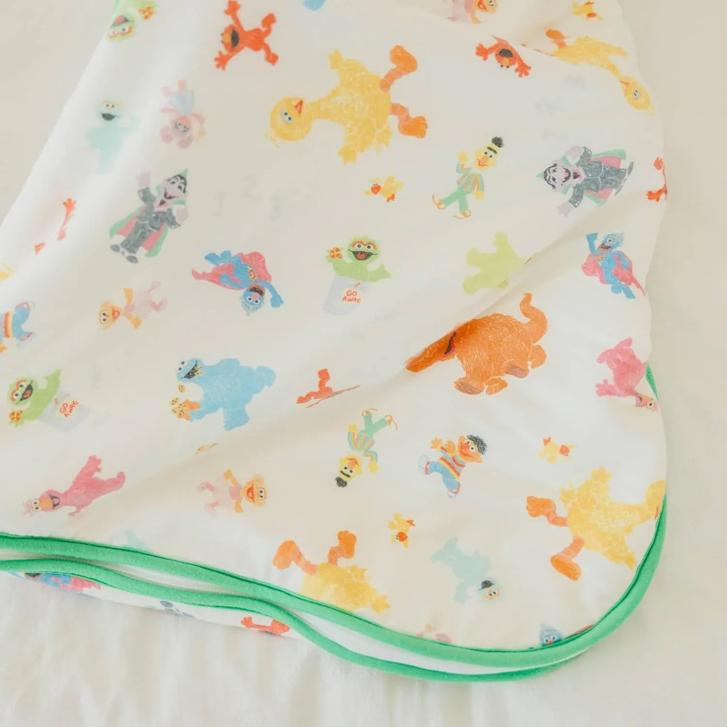 Copper Pearl Sleep Sack: Warm and Cozy Baby Bag in a Variety of Trendy Designs, Safe Alternative to Blankets, Sleeveless Baby Sleep Sack Swaddle Sizes Newborn to 24 Months - Sesame Friends