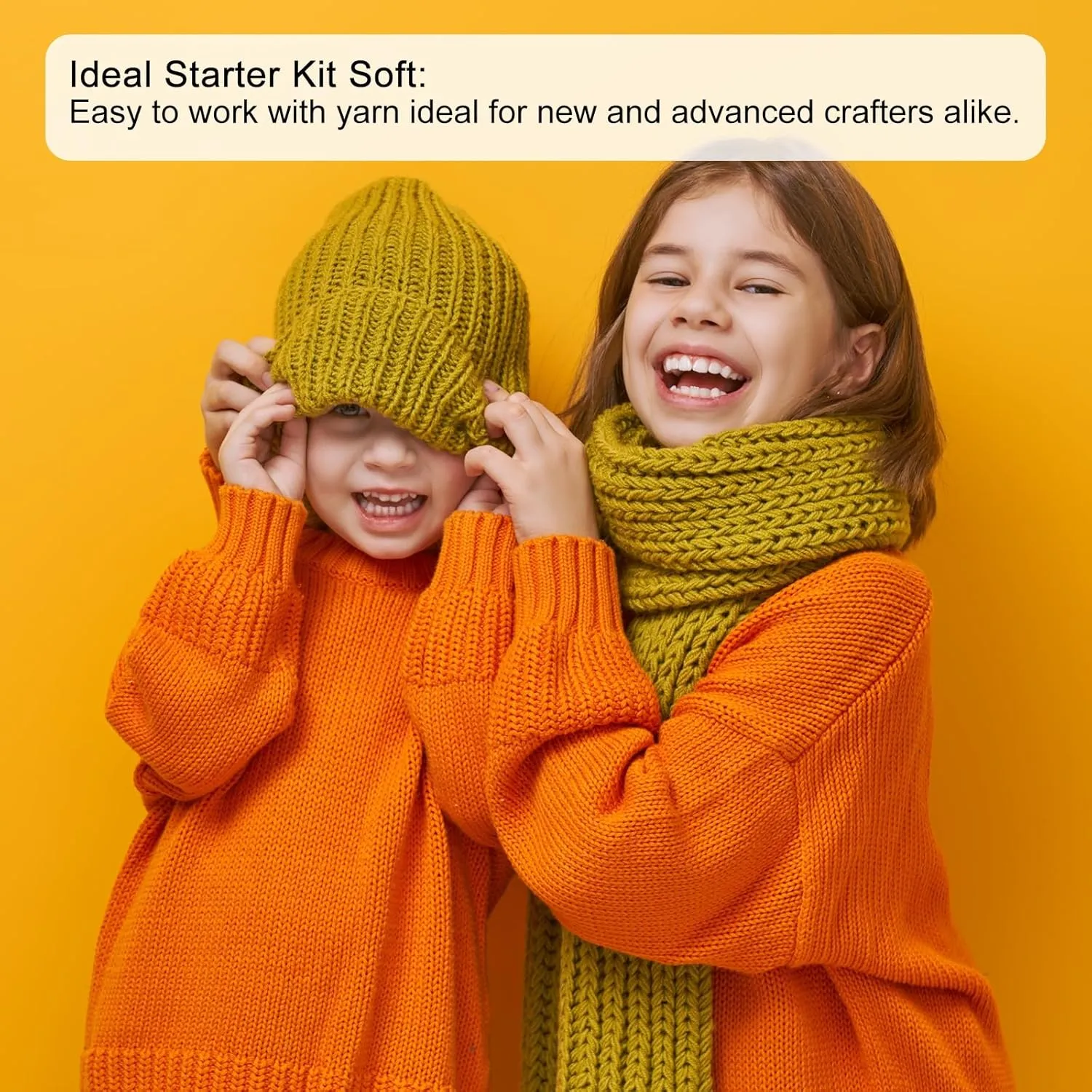 Cotton Yarn, 60% Cotton, 40% Acrylic Soft Knitting Yarn [for Hand DIY Bag Cushion Crocheting Knitting ] -2 Packages of 100g/3.52oz(Per Skein 100g/361yards)/Apricot