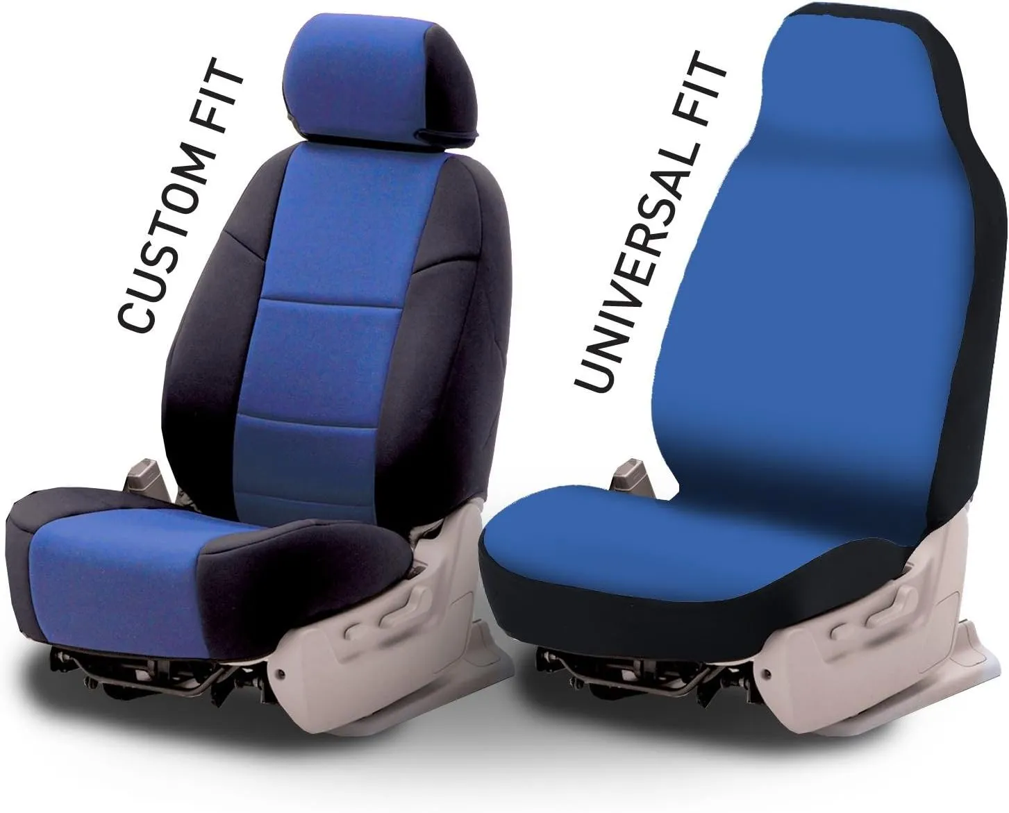 Coverking Front 50/50 Bucket Custom Fit Seat Cover for Select Mazda CX-5 Models - Ballistic (Charcoal)