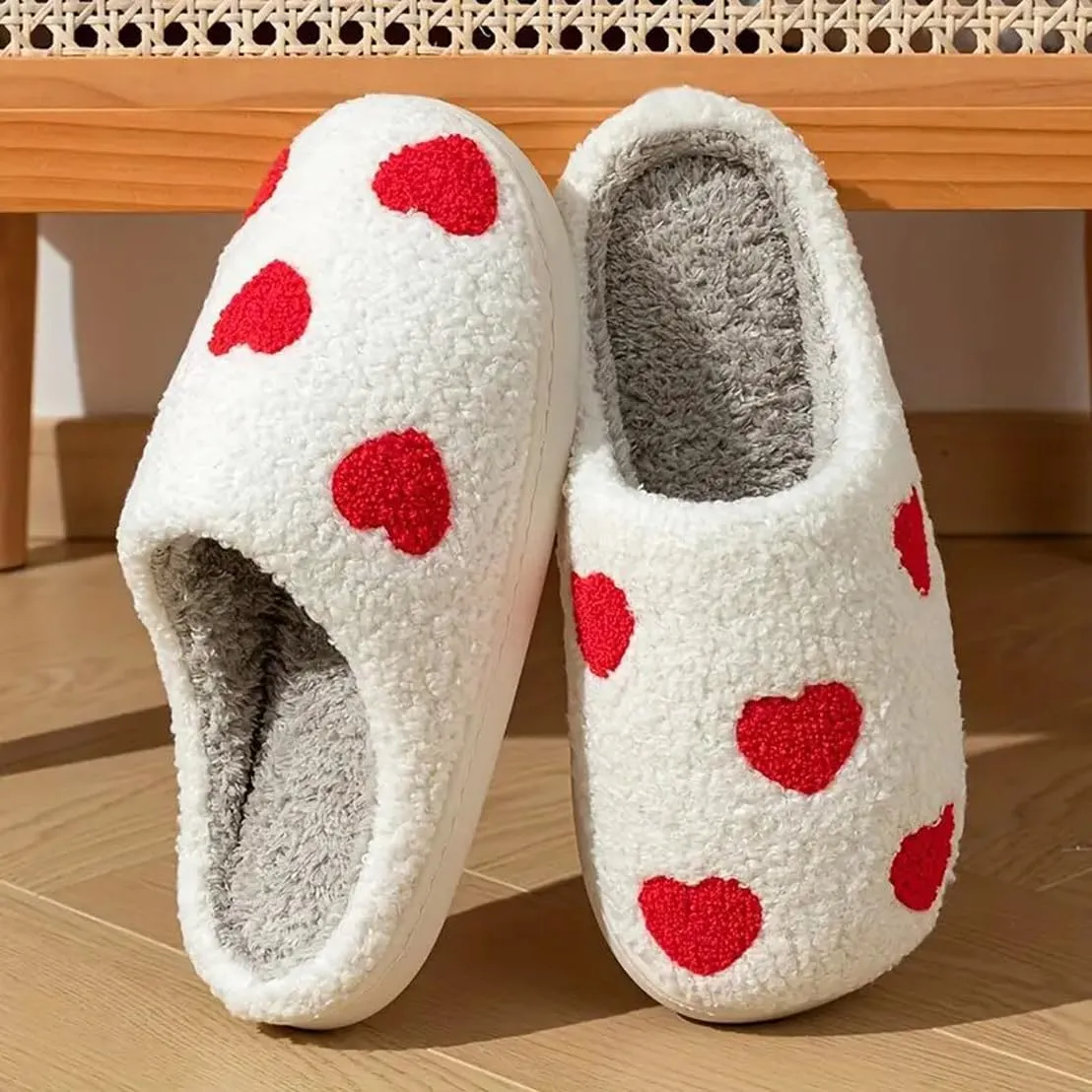 Cowboy Boot And Cowgirl Hat Slippers For Women Men Cute Strawberry Slippers Cozy Couple Indoor Outdoor House Slippers