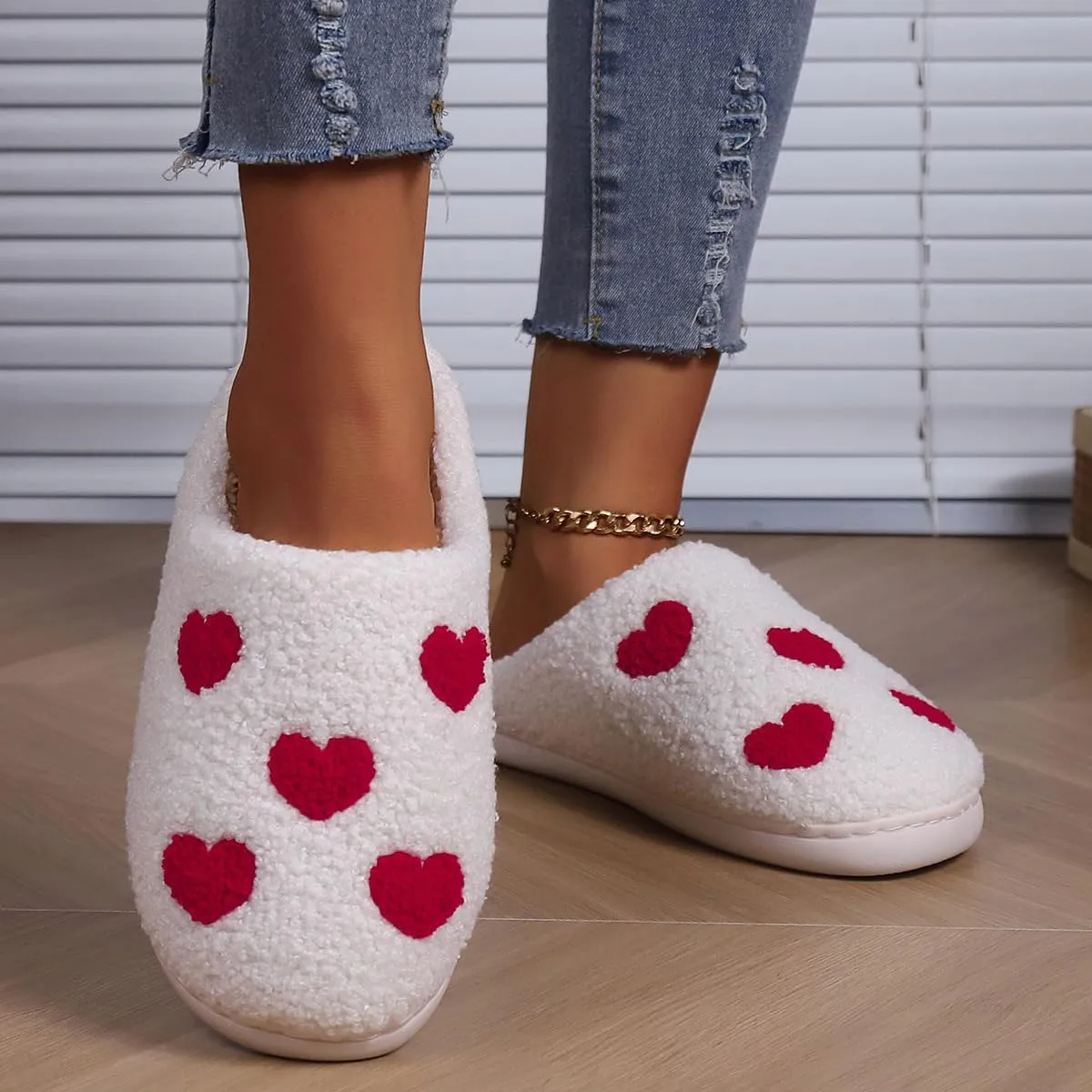 Cowboy Boot And Cowgirl Hat Slippers For Women Men Cute Strawberry Slippers Cozy Couple Indoor Outdoor House Slippers