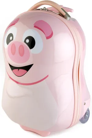 Cute Piggy Suitcase Luggage for Kids