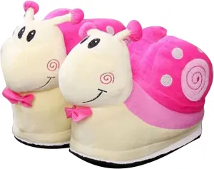 Cute Snail-Shaped Slippers - Warm Cartoon Cotton Slippers for Soft Winter Warmth