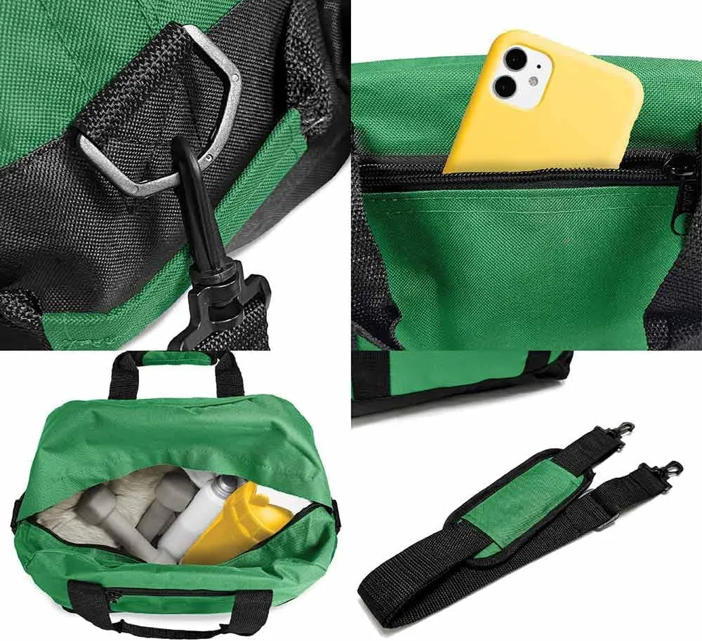 DALIX 14" Small Duffle Bag Two Toned Gym Travel Bag