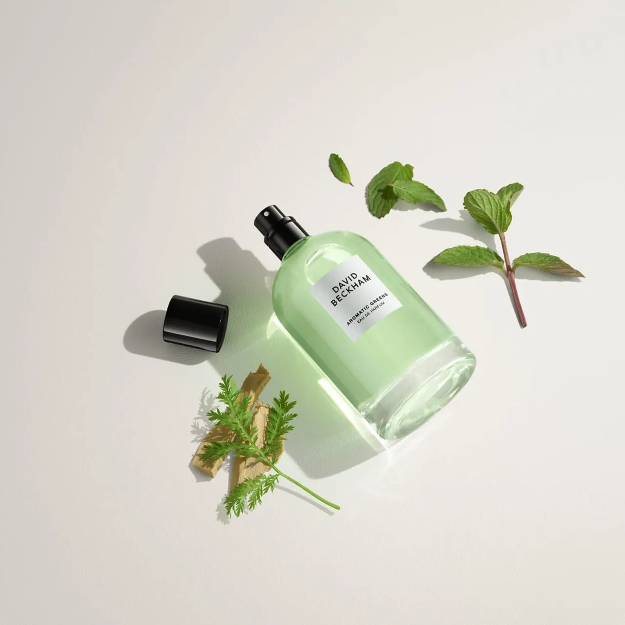 David Beckham Aromatic Greens Eau de Parfum 3.3 fl oz (Pack of 1), Notes of Lemon, Green Apple, and Cedarwood, Men's Fragrance, Long Lasting, Everyday Fragrance, Travel Size