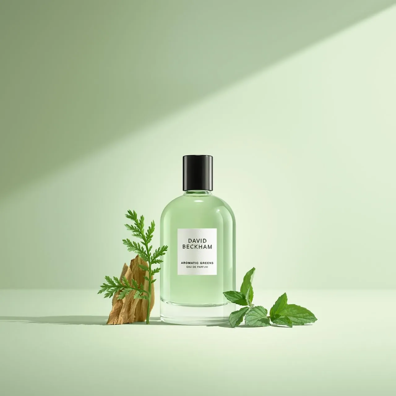 David Beckham Aromatic Greens Eau de Parfum 3.3 fl oz (Pack of 1), Notes of Lemon, Green Apple, and Cedarwood, Men's Fragrance, Long Lasting, Everyday Fragrance, Travel Size
