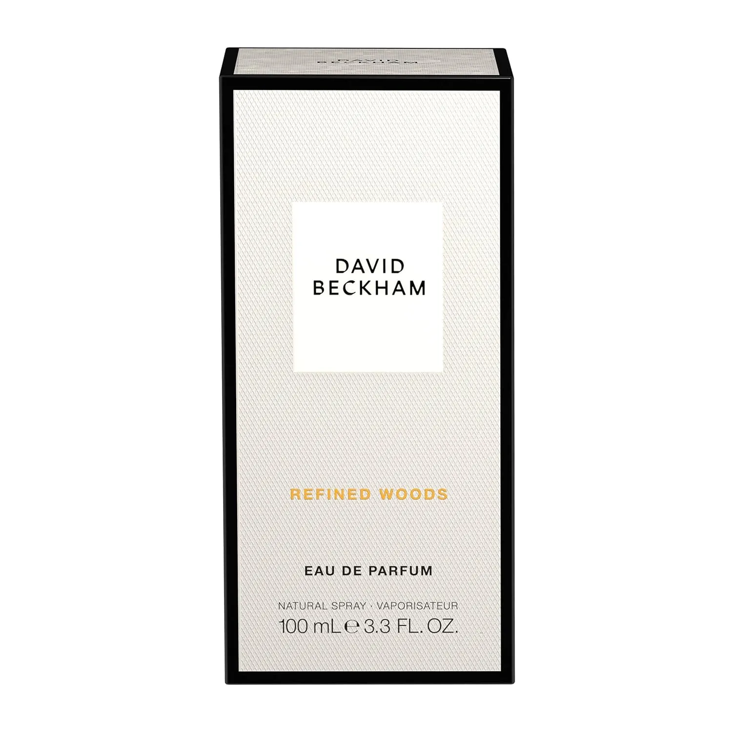David Beckham Refined Woods Eau de Parfum 3.3 fl oz (Pack of 1), Notes of Cardamom, Lavender, and Cedarwood, Men's Fragrance, Long Lasting, Everyday Fragrance, Travel Size
