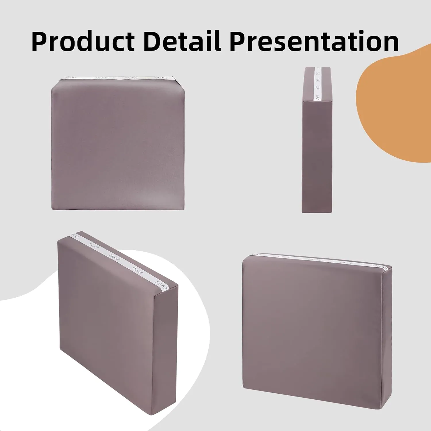 DGAZ Bag Pillow Shaper Insert for Luxury Handbags, Silky Pillow Shaper for Hermes Evelyne mini/29/33/40 Bags（E29,Konjac purple）
