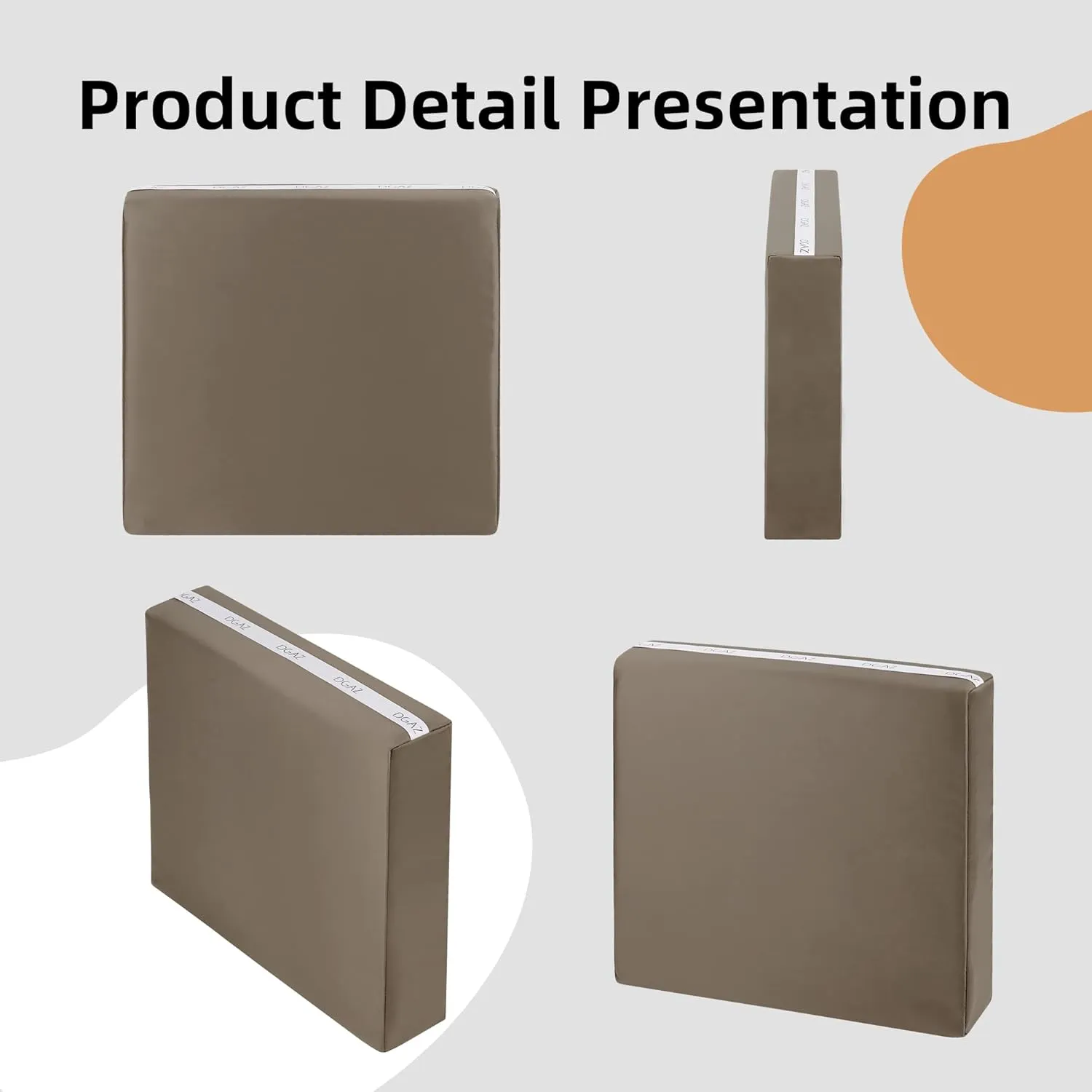 DGAZ Bag Pillow Shaper Insert for Luxury Handbags, Silky Pillow Shaper for Hermes Evelyne mini/29/33/40 Bags(Etoupe Grey,Mini)