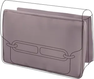 DGAZ Purse Pillow Insert for Hermes Roulis bags, Memory Foam, Silky Pillow Shaper for Luxury Handbags(Konjac Purple,Roulis18)