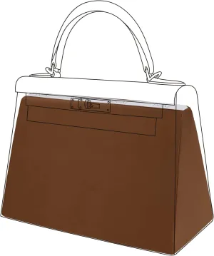 DGAZ Purse Pillow Shaper Insert for Hermes Kelly Bags, Silky Pillow Shaper for Luxury Handbags(Gold,KLmini2)