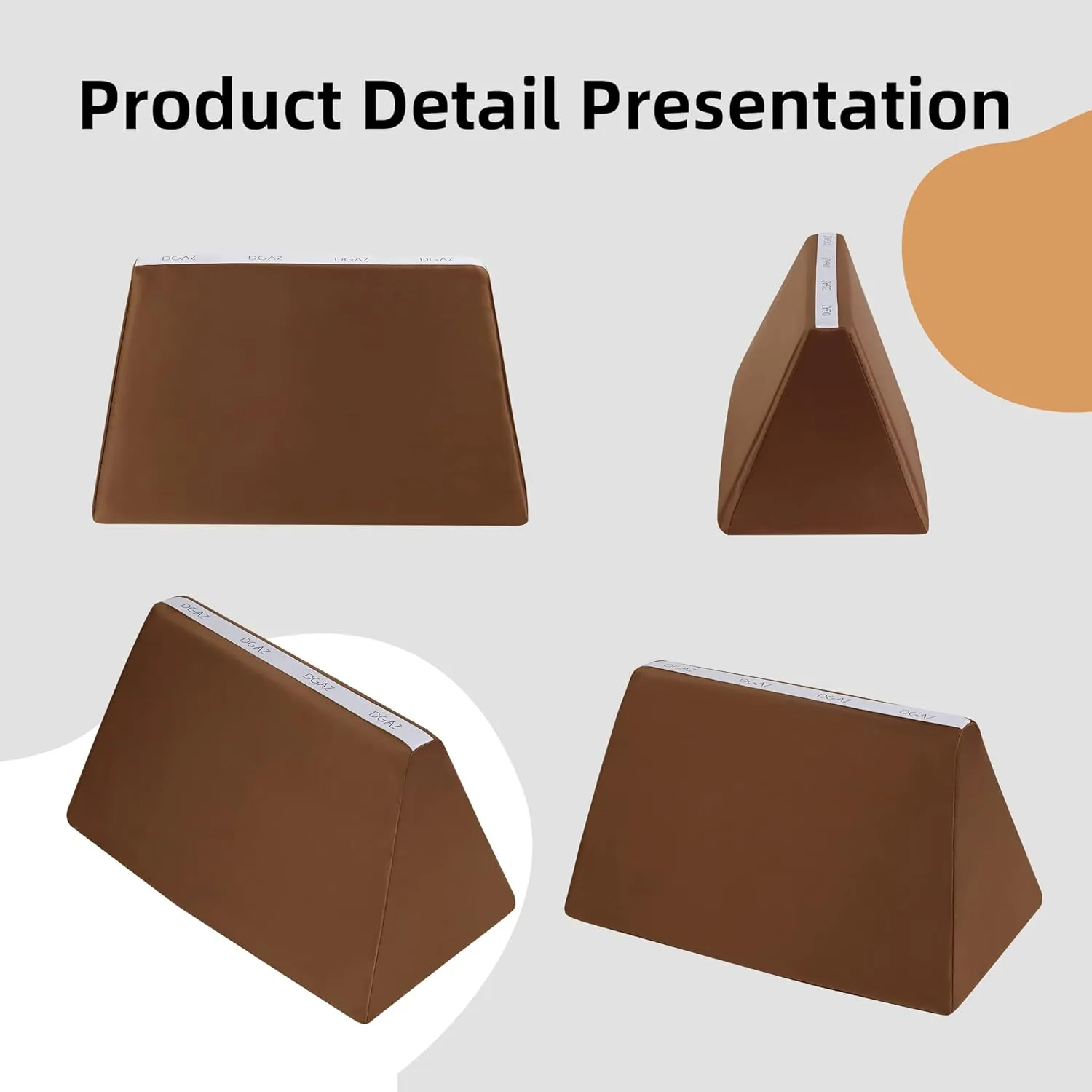 DGAZ Purse Pillow Shaper Insert for Hermes Kelly Bags, Silky Pillow Shaper for Luxury Handbags(Gold,KLmini2)