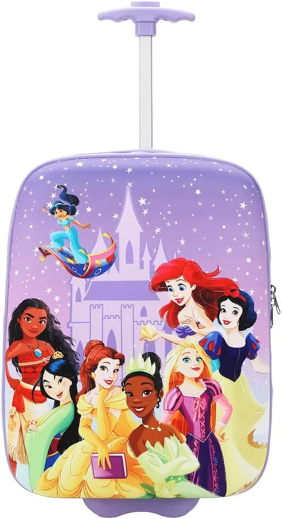 Disney Princess Characters & Castle 2-Pack Luggage Set