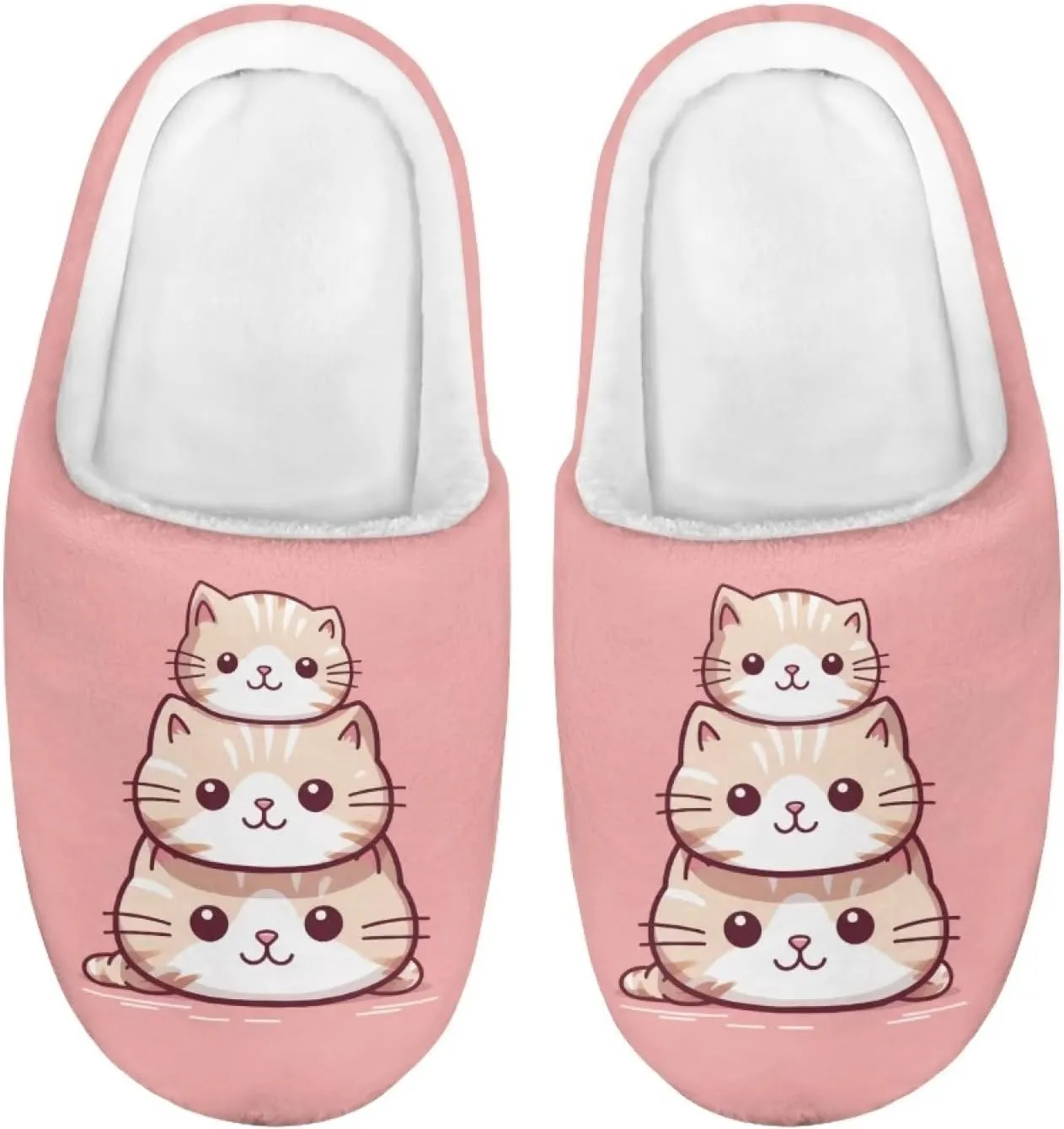 DISNIMO Kids Cozy Bedroom House Slippers with Fuzzy Plush Fleece Lining for Indoor Ourdoor Size 9-14.5