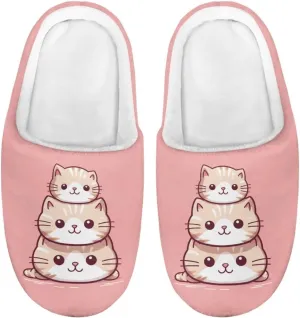 DISNIMO Kids Cozy Bedroom House Slippers with Fuzzy Plush Fleece Lining for Indoor Ourdoor Size 9-14.5