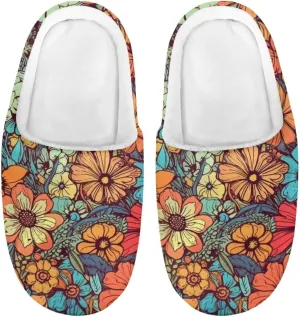 DISNIMO Kids Cozy Bedroom House Slippers with Fuzzy Plush Fleece Lining for Indoor Ourdoor Size 9-14.5
