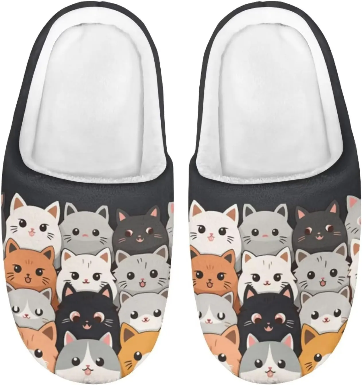 DISNIMO Kids Cozy Bedroom House Slippers with Fuzzy Plush Fleece Lining for Indoor Ourdoor Size 9-14.5