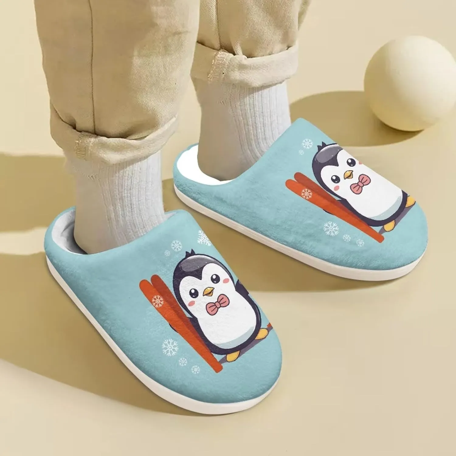 DISNIMO Kids Slippers Girls Slippers for Kids Boys Soft Lightweight Cozy Bedroom House Shoes for Indoor and Outdoor Size 9-14.5