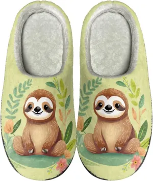 DISNIMO Soft Cozy Warm Fall Winter House Bedroom Slippers for Women Girls Ladies
