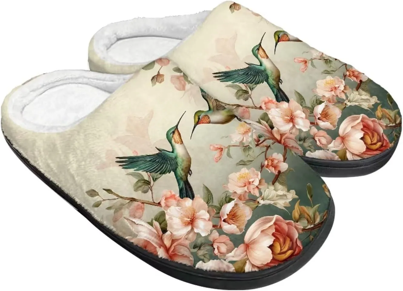 DISNIMO Soft Cozy Warm Fall Winter House Bedroom Slippers for Women Girls Ladies