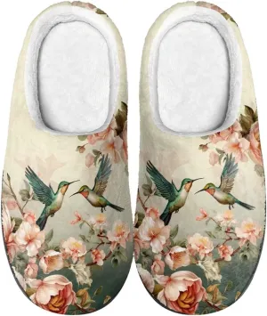 DISNIMO Soft Cozy Warm Fall Winter House Bedroom Slippers for Women Girls Ladies