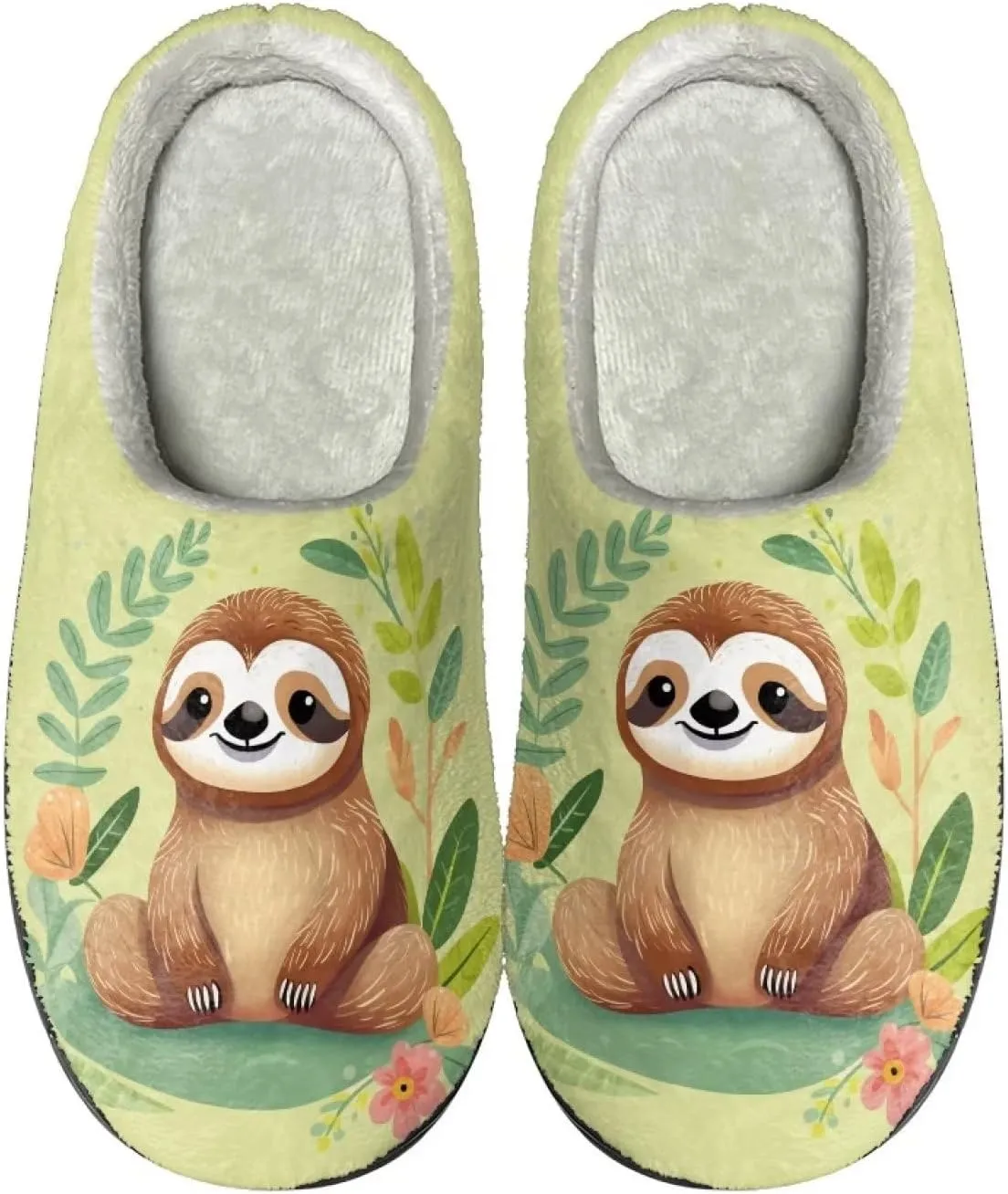 DISNIMO Soft Cozy Warm Fall Winter House Bedroom Slippers for Women Girls Ladies