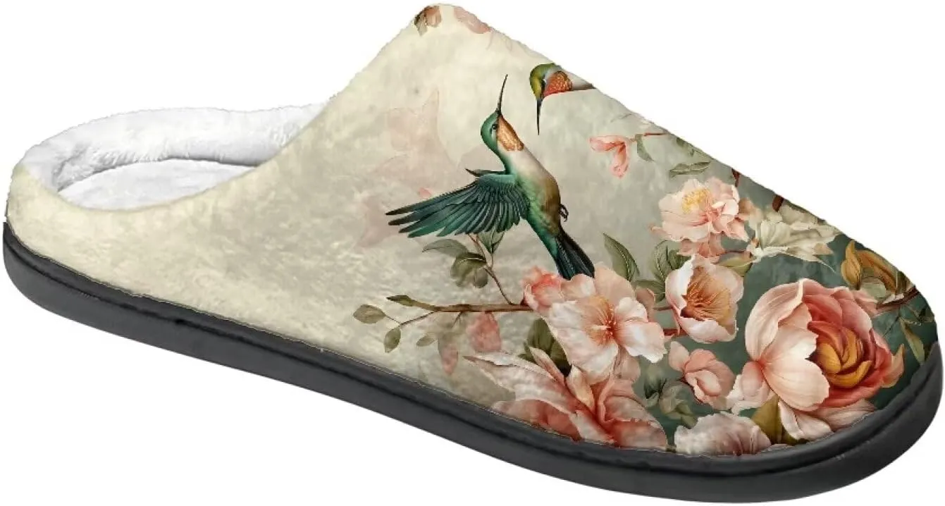 DISNIMO Soft Cozy Warm Fall Winter House Bedroom Slippers for Women Girls Ladies
