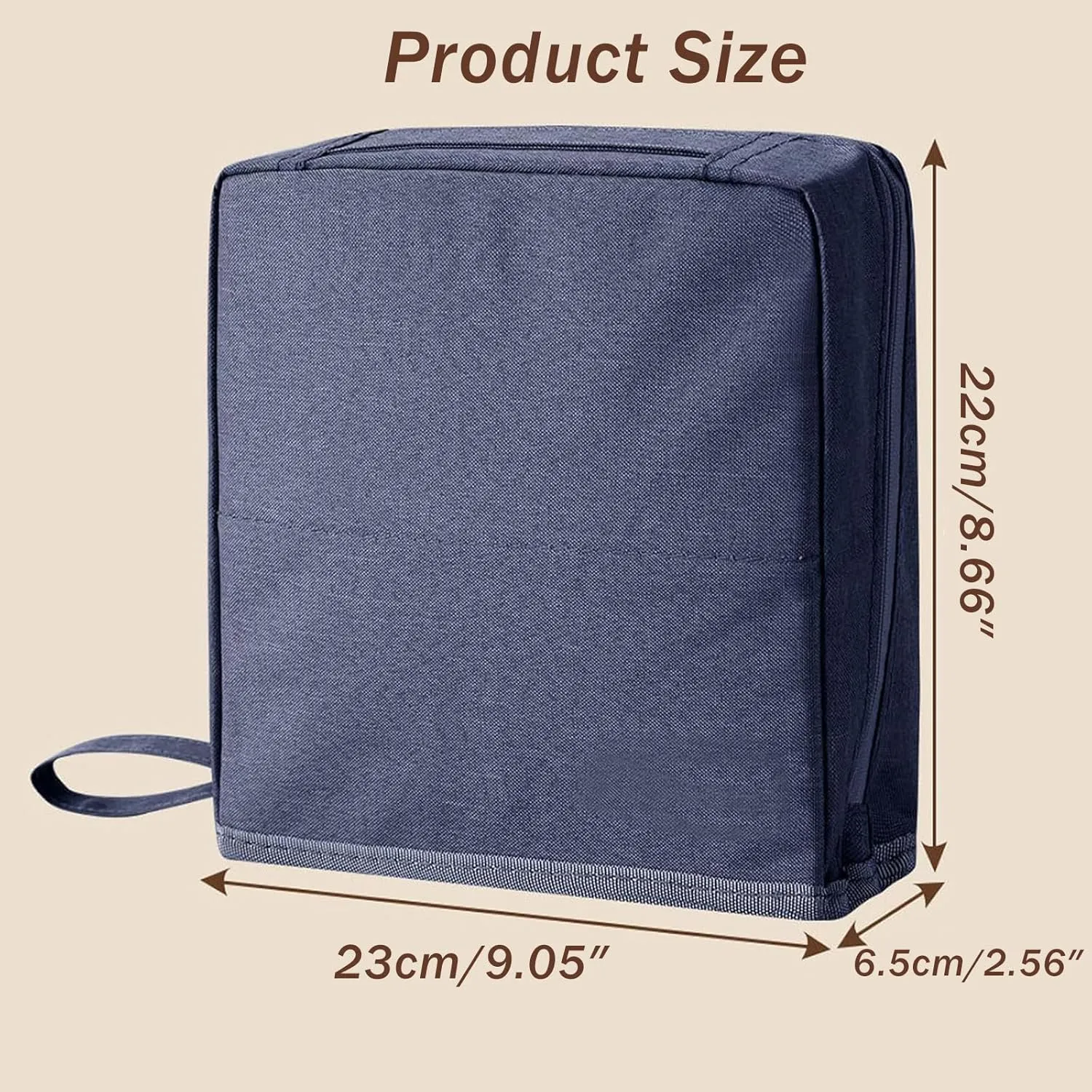 Doresty Makeup Bag,Standing Makeup Bag – Portable, Large Capacity,Waterproof,Multi-Purpose Large Capacity Oxford Cloth Standing Makeups Bags,for Daily,Travel (Gray)