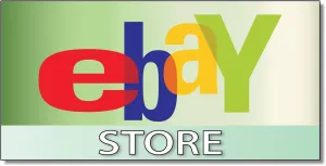 Ebay Store Business Decal Sticker Retail Store Sign 9.5 X 24 Inches
